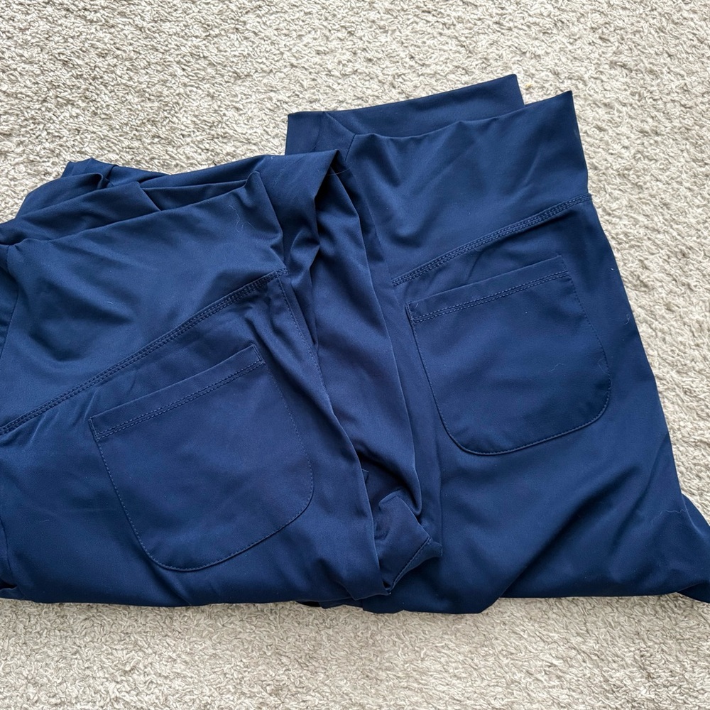 Healing Hands Maternity Navy scrub bottoms
